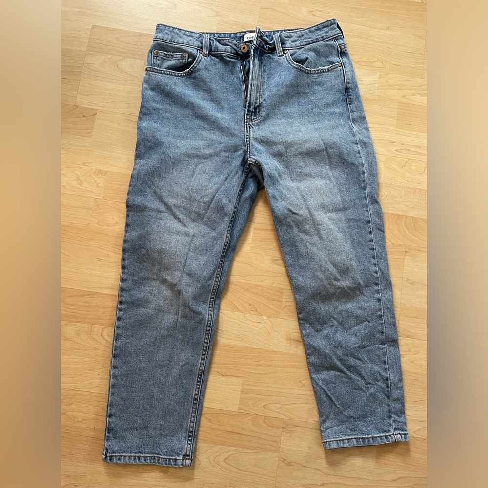 Only Highrise Slim Straight Leg Jeans